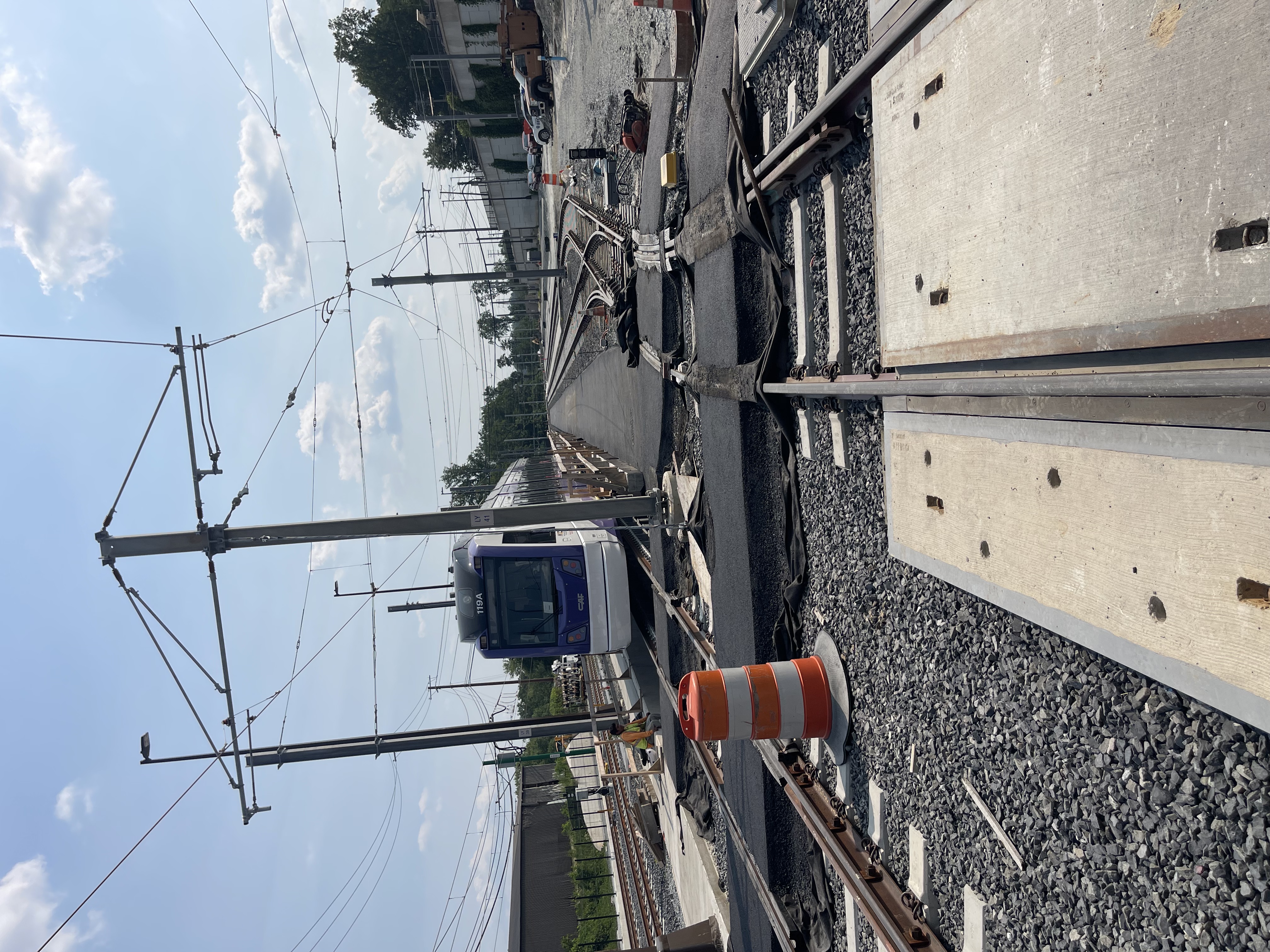 Infrastructure construction project